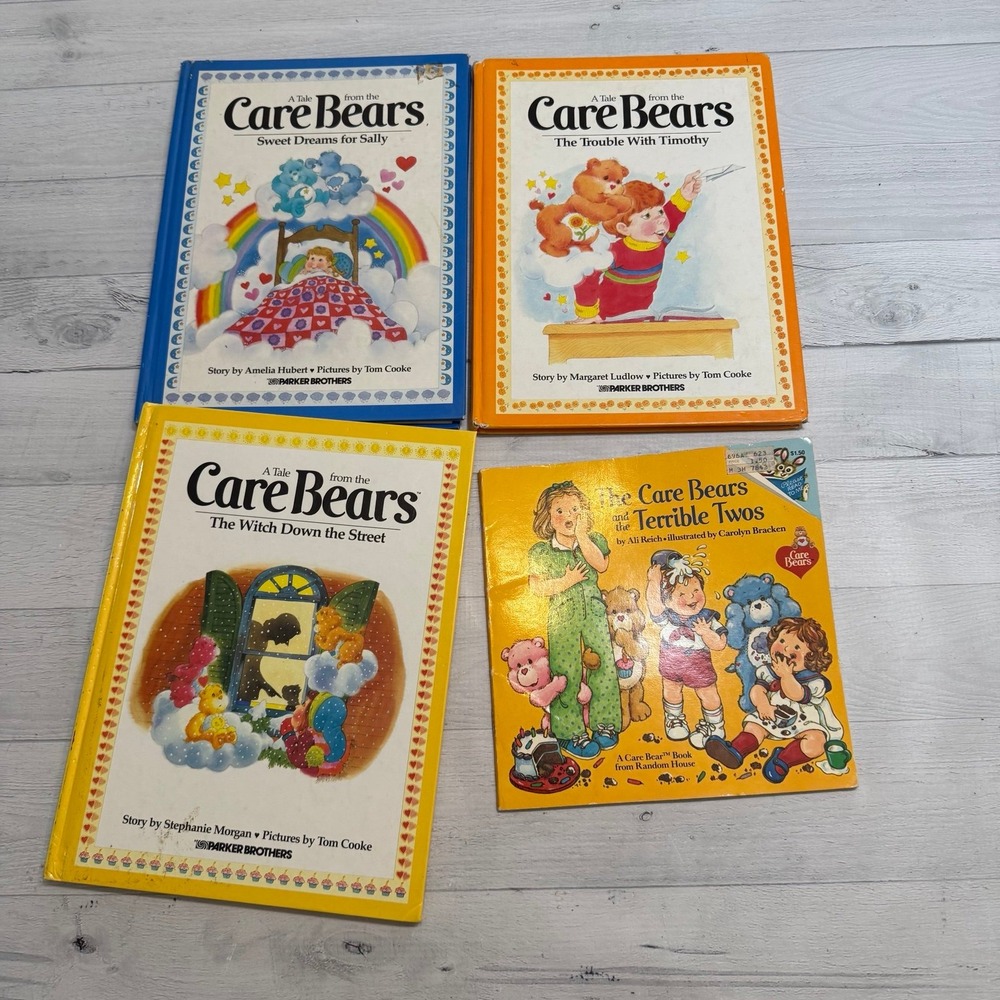 Vintage Care‎ Bear Books bundle